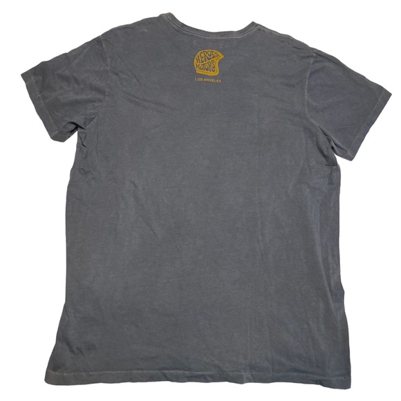 VINTAGE SINGLE STITCH HEROES MOTORS INC. MOTORCYCLE / BIKER GRAPhIC TEE SHIRT - Picture 2 of 6